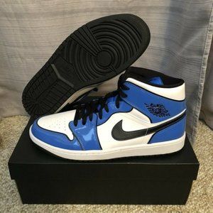 Nike Air Jordan 1 Mid SE Signal Blue | Size 8 NIB